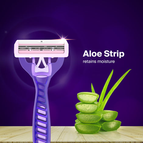 Aurexal™ Disposable Razors for Women – Pack of 3 | Safe & Hygienic Shaving
