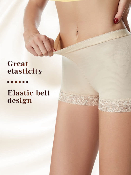 Aurexal™ Seamless Lace Shapewear Panty with Removable Pads