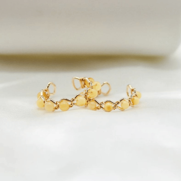 Natural Stone Anxiety Rings Meditation Bass Rings Spiritual Motivation Multiple Stones to Choose From