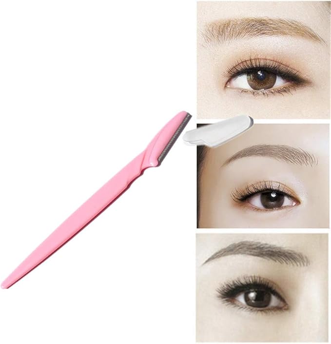Aurexal™ Eyebrow Razor for Women – Face Shaver & Facial Hair Remover Tool - ROSE PINK