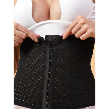 Aurexal Women Corset Shapewear High Waist Tummy Control Shapewear with Hook Belt