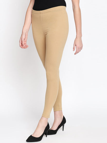 Aurexal™ Fleece Stockings for Women – single Tone Slim Fit