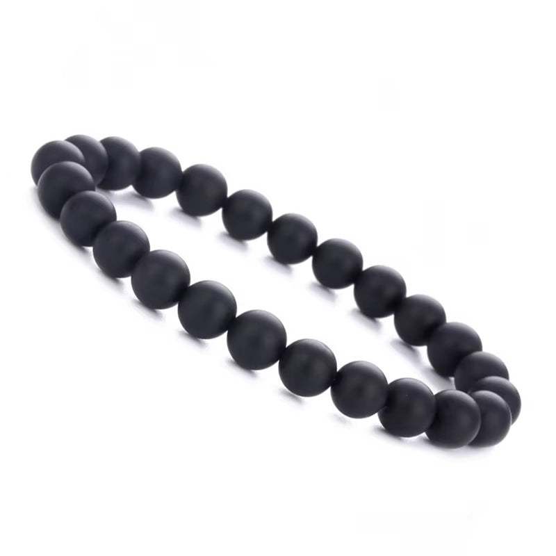 Hot Sale Natural Stones 8mm Gorgeous Semi-Precious Gemstones Healing Crystal Stretch Unisex Seed Bead Bracelets