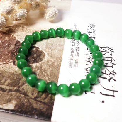 Hot Sale Natural Stones 8mm Gorgeous Semi-Precious Gemstones Healing Crystal Stretch Unisex Seed Bead Bracelets