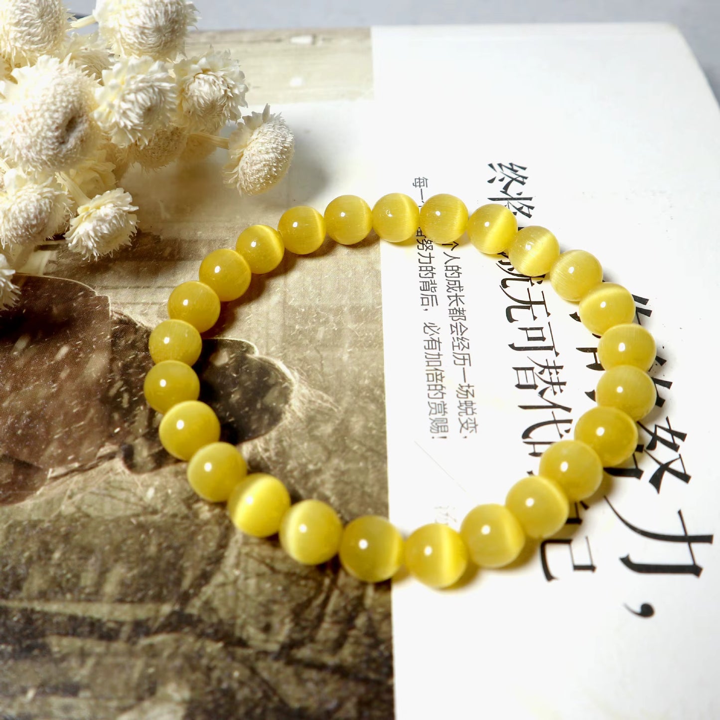 Hot Sale Natural Stones 8mm Gorgeous Semi-Precious Gemstones Healing Crystal Stretch Unisex Seed Bead Bracelets