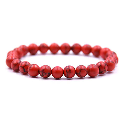 Hot Sale Natural Stones 8mm Gorgeous Semi-Precious Gemstones Healing Crystal Stretch Unisex Seed Bead Bracelets