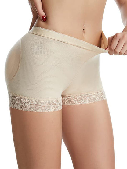 Aurexal™ Seamless Lace Shapewear Panty with Removable Pads